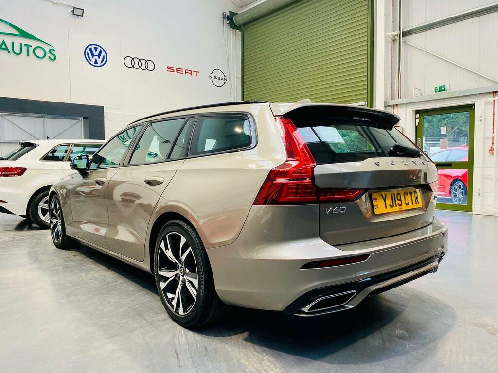 Volvo V60 Estate 2.0 D3 R-design Euro 6 Ss 201919 YJ19CTR Grey #2
