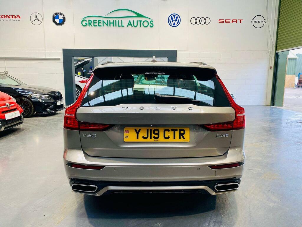 Volvo V60 Estate 2.0 D3 R-design Euro 6 Ss 201919 YJ19CTR Grey #3