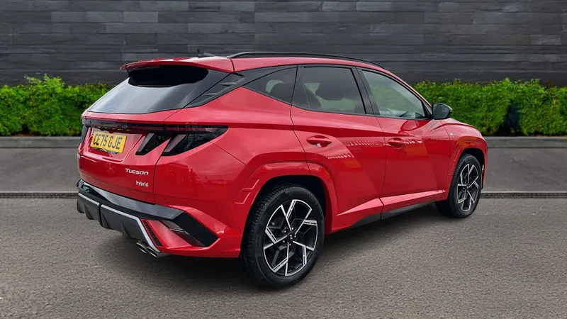 Hyundai Tucson 1.6T Hybrid N Line S CE75GJE Red #3