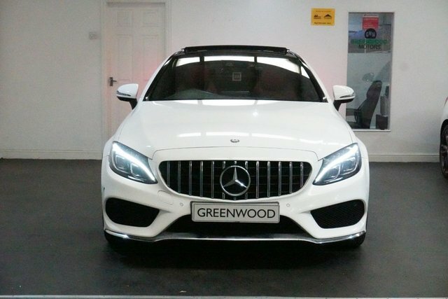 Mercedes-Benz C Class C250d Amg Line Premium LK66KZS White #2
