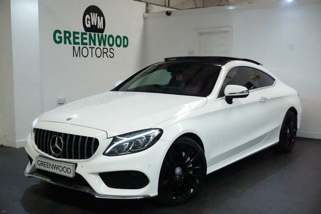 Mercedes-Benz C Class C250d Amg Line Premium White