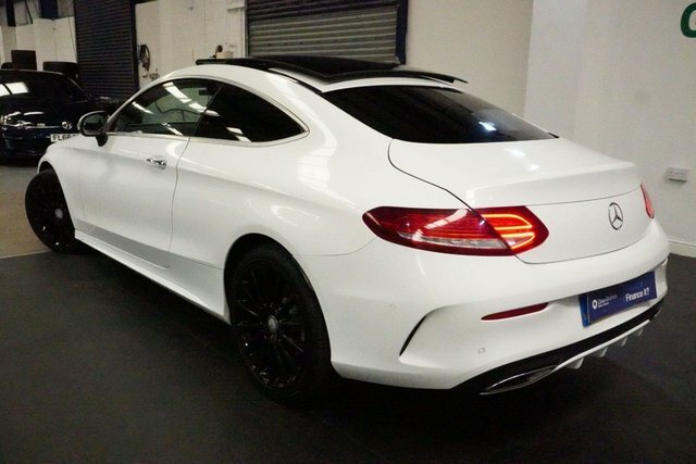 Mercedes-Benz C Class C250d Amg Line Premium LK66KZS White #4