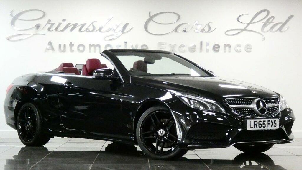 Mercedes-Benz E Class Convertible 3.0 E350d V6 Bluetec Amg Line Cabriole Black