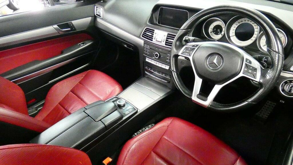 Mercedes-Benz E Class Convertible 3.0 E350d V6 Bluetec Amg Line Cabriole LR65FXS Black #3
