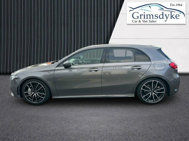 Mercedes-Benz A Class 2022 2.0 A35 Amg Edition Premium Hatchback P LL22MYC Grey #4