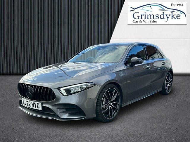 Mercedes-Benz A Class 2022 2.0 A35 Amg Edition Premium Hatchback P LL22MYC Grey #3