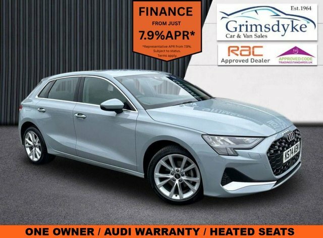 Audi A3 2024 1.5 Tfsi 30 Sport Sportback S Tron Grey