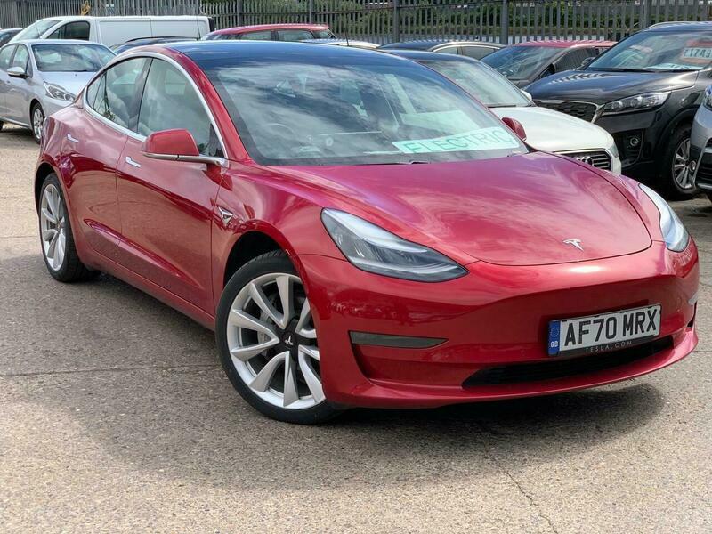 Tesla Model 3 Dual Motor Long Range Red