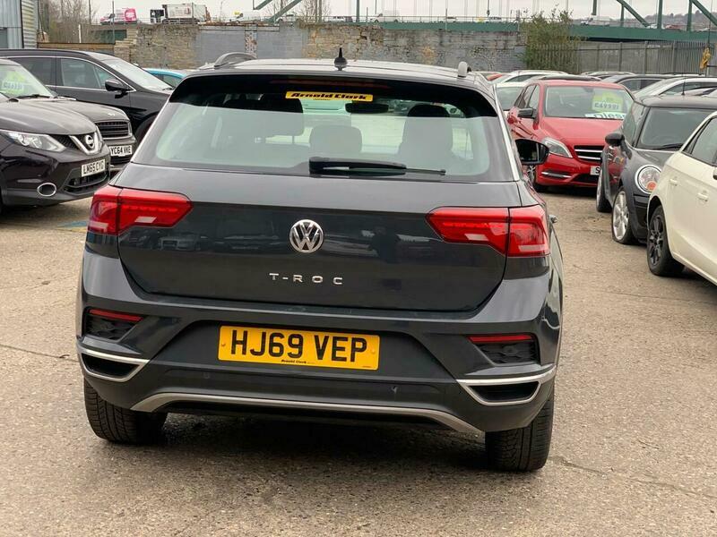 Volkswagen T-Roc 1.6 Tdi Se Euro HJ69VEP Grey #5