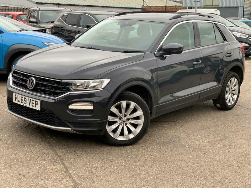 Volkswagen T-Roc 1.6 Tdi Se Euro HJ69VEP Grey #3