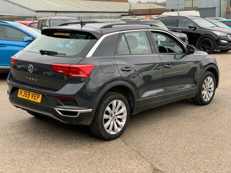 Volkswagen T-Roc 1.6 Tdi Se Euro HJ69VEP Grey #6