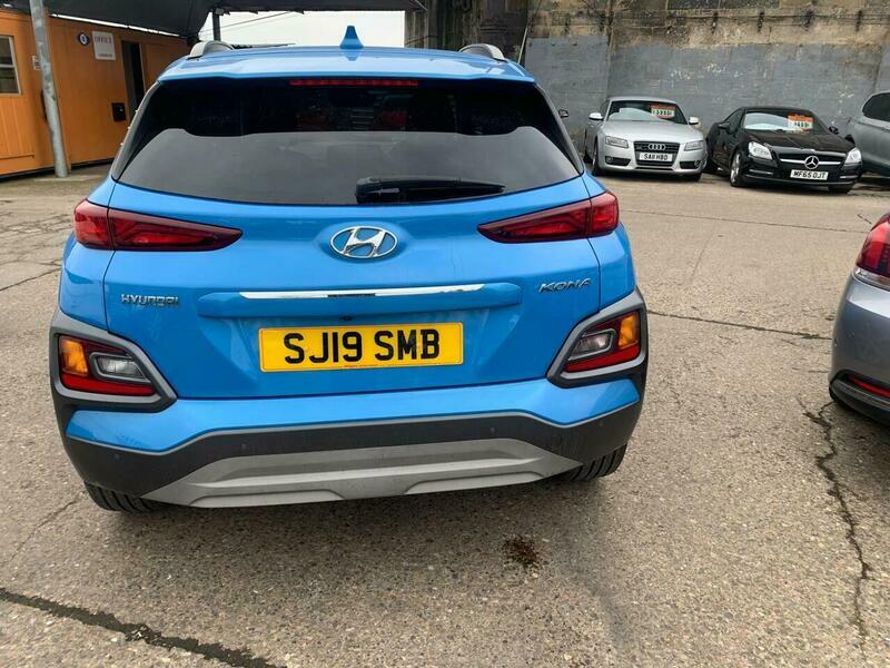 Hyundai Kona 1.0 T-gdi Premium Euro SJ19SMB Blue #5