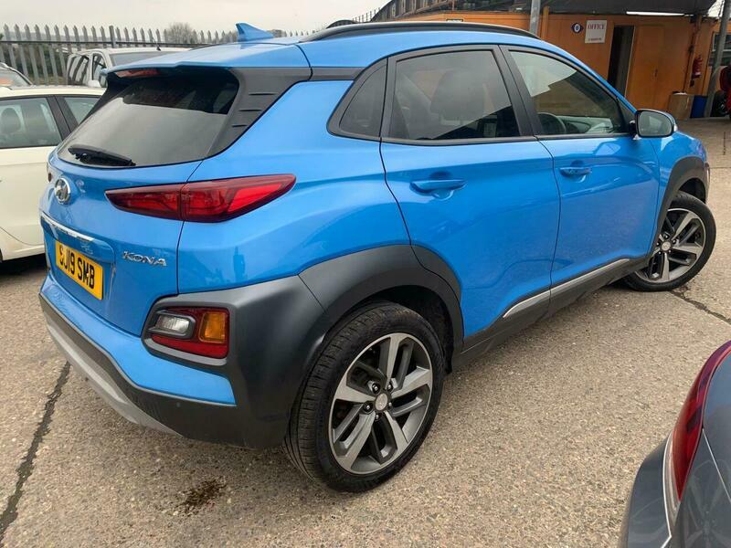 Hyundai Kona 1.0 T-gdi Premium Euro SJ19SMB Blue #6