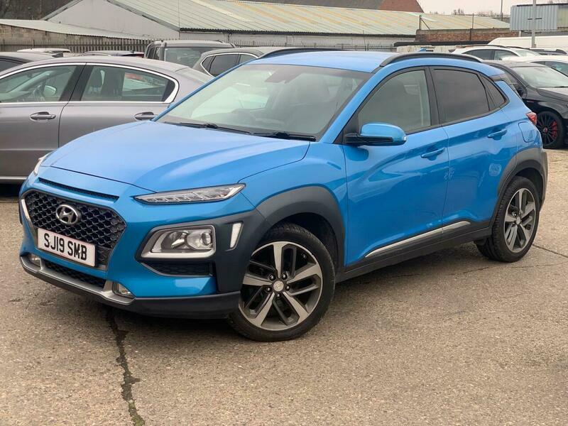 Hyundai Kona 1.0 T-gdi Premium Euro SJ19SMB Blue #3