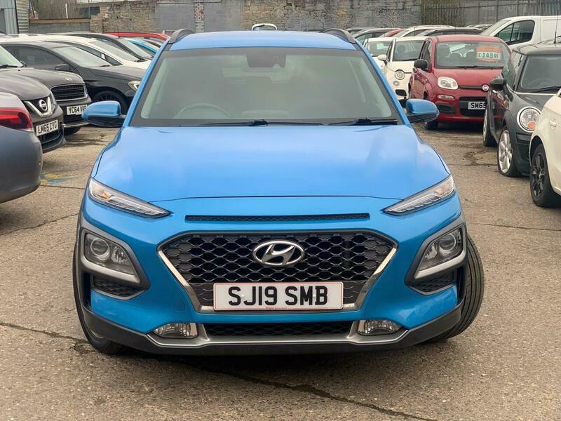 Hyundai Kona 1.0 T-gdi Premium Euro SJ19SMB Blue #2