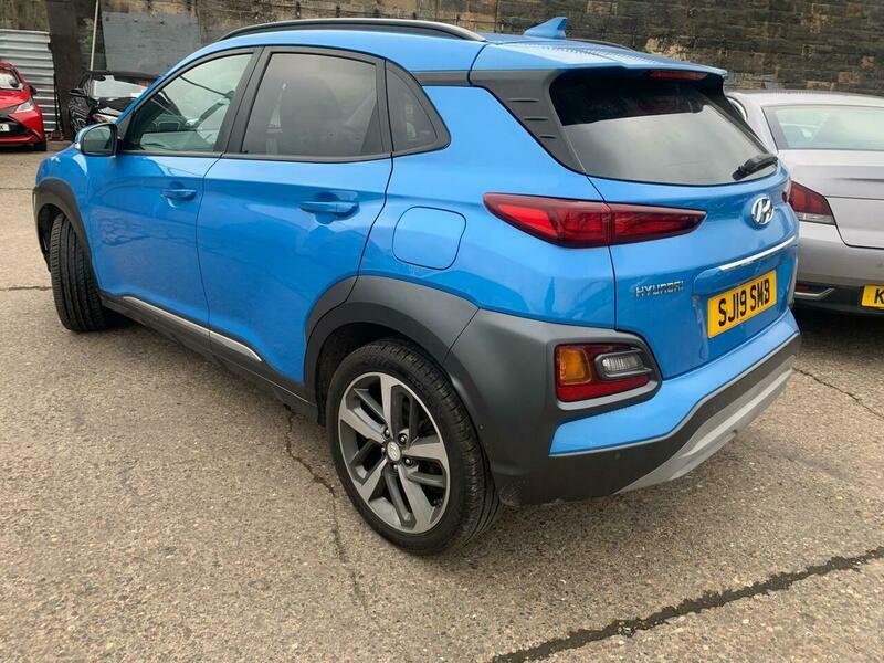 Hyundai Kona 1.0 T-gdi Premium Euro SJ19SMB Blue #4