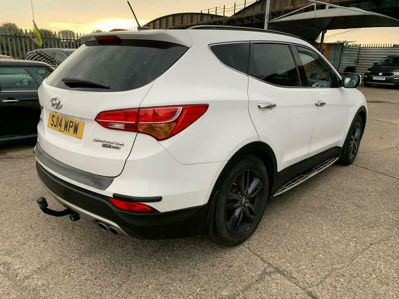 Hyundai Santa Fe 2.2 Crdi Premium Se SJ14WPW White #5