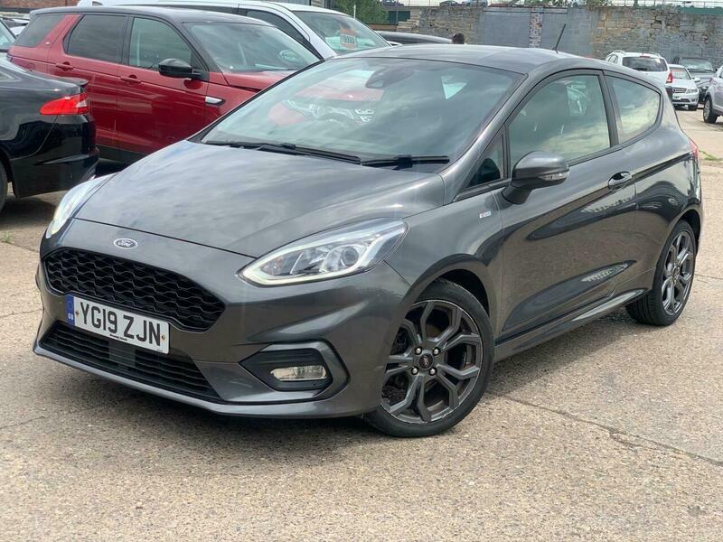 Ford Fiesta 1.0T Ecoboost St-line Euro YG19ZJN Grey #3