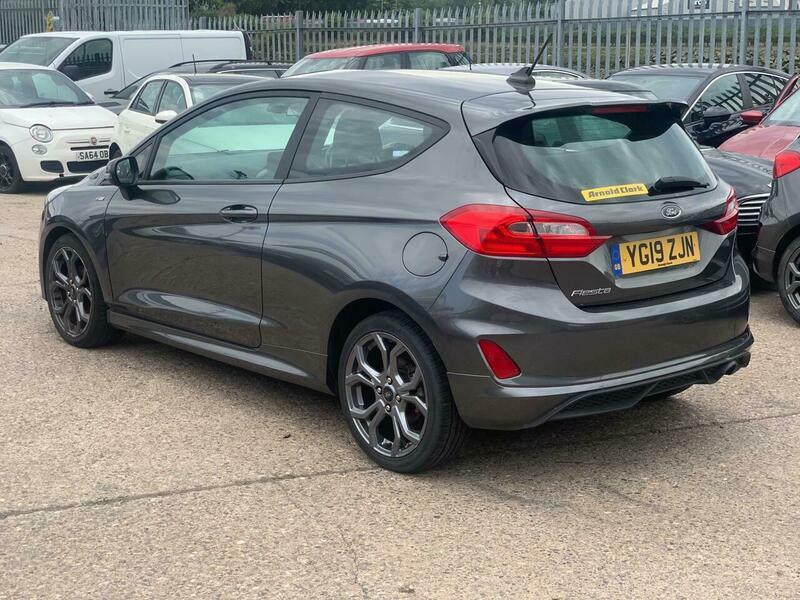 Ford Fiesta 1.0T Ecoboost St-line Euro YG19ZJN Grey #5