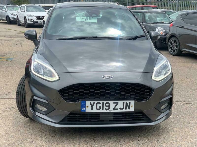 Ford Fiesta 1.0T Ecoboost St-line Euro YG19ZJN Grey #2