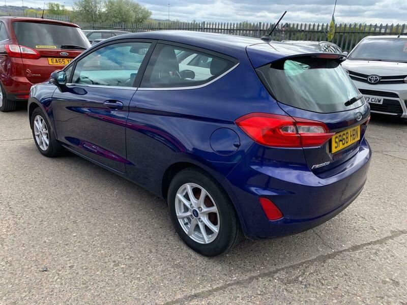 Ford Fiesta 1.0T Ecoboost Zetec Euro SP68HDN Blue #5