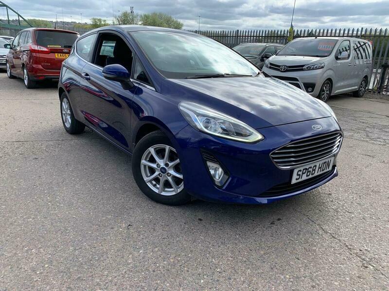 Ford Fiesta 1.0T Ecoboost Zetec Euro SP68HDN Blue #2