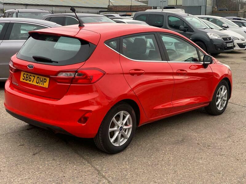 Ford Fiesta 1.0T Ecoboost Zetec Euro SB67OHP Red #4