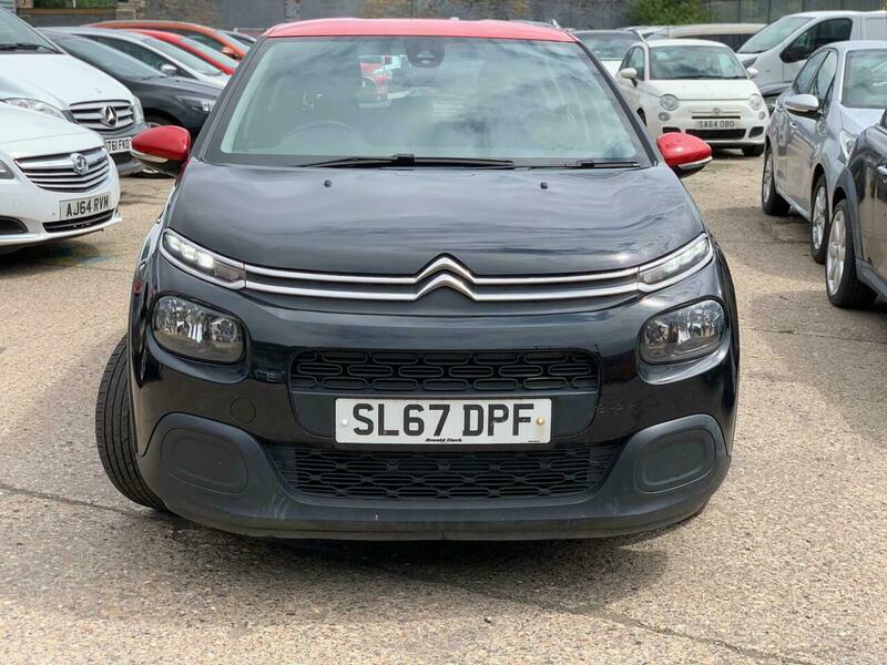 Citroen C3 1.2 Puretech Feel Euro SL67DPF Black #2