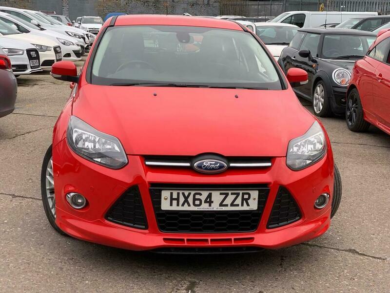Ford Focus 1.6 Tdci Zetec S HX64ZZR Red #2