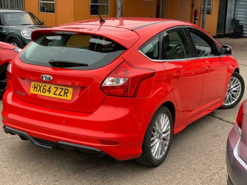 Ford Focus 1.6 Tdci Zetec S HX64ZZR Red #6