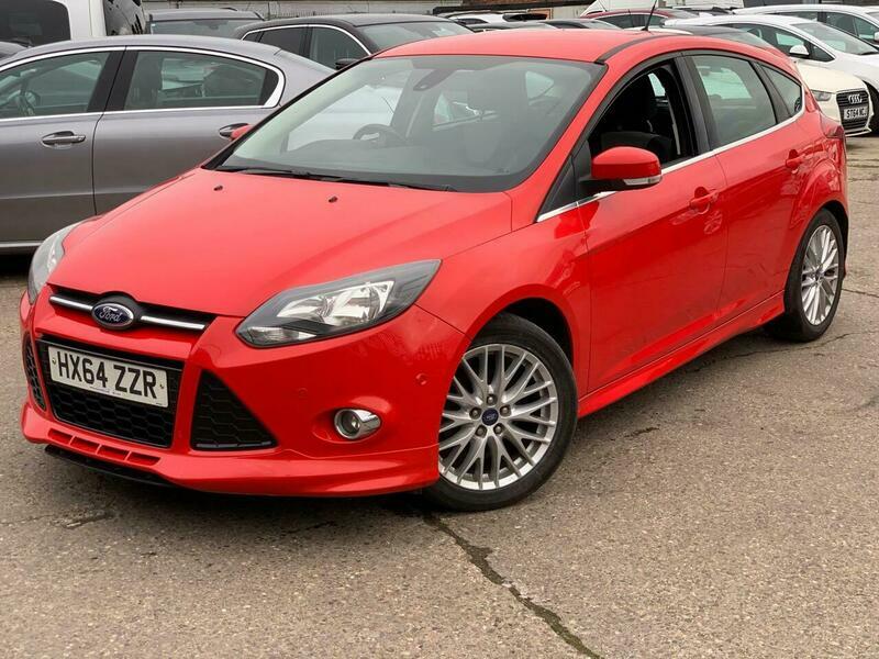 Ford Focus 1.6 Tdci Zetec S HX64ZZR Red #3