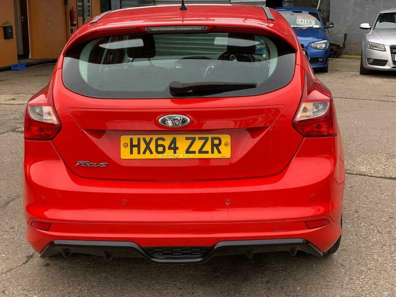 Ford Focus 1.6 Tdci Zetec S HX64ZZR Red #5