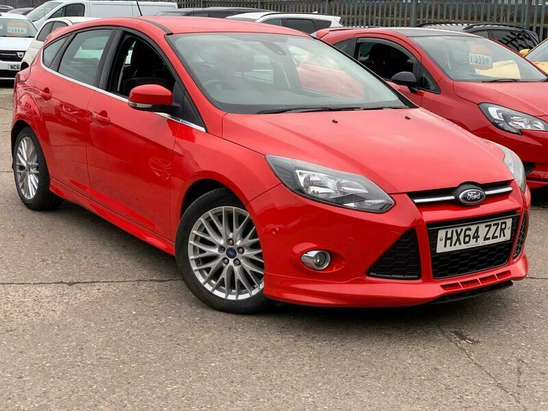 Ford Focus 1.6 Tdci Zetec S Red