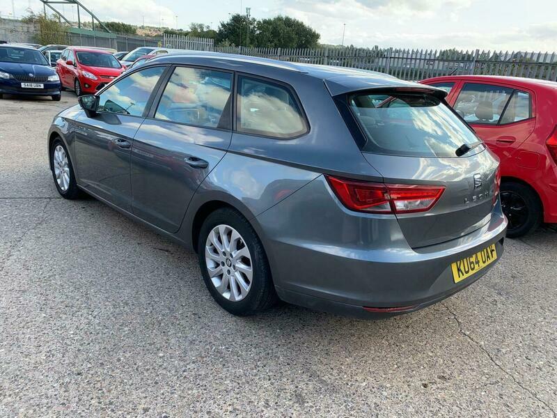 Seat Leon 1.6 Tdi Ecomotive Cr KU64OAV Grey #5