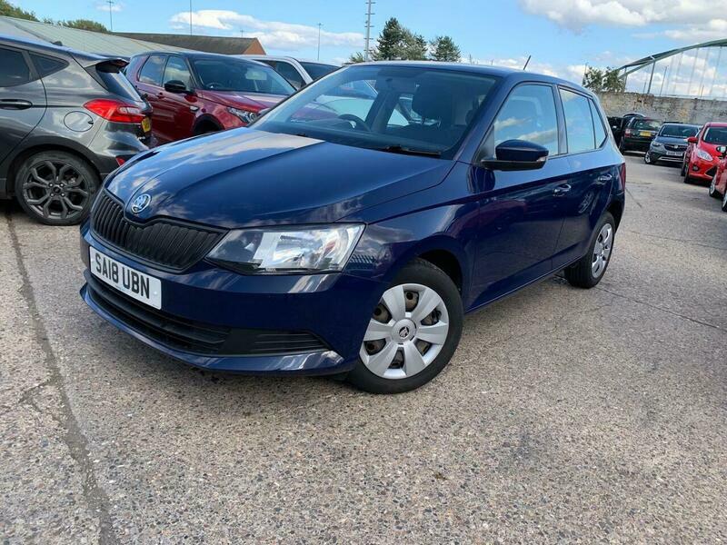 Skoda Fabia 1.0 S Euro 6 SA18UBN Blue #4
