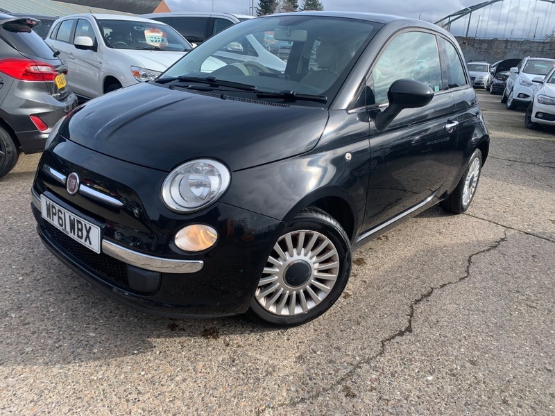 Fiat 500 1.2 Lounge Euro 5 WP61WBX Black #5