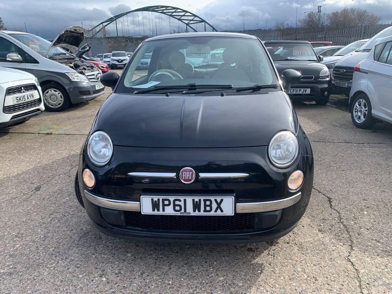 Fiat 500 1.2 Lounge Euro 5 WP61WBX Black #4