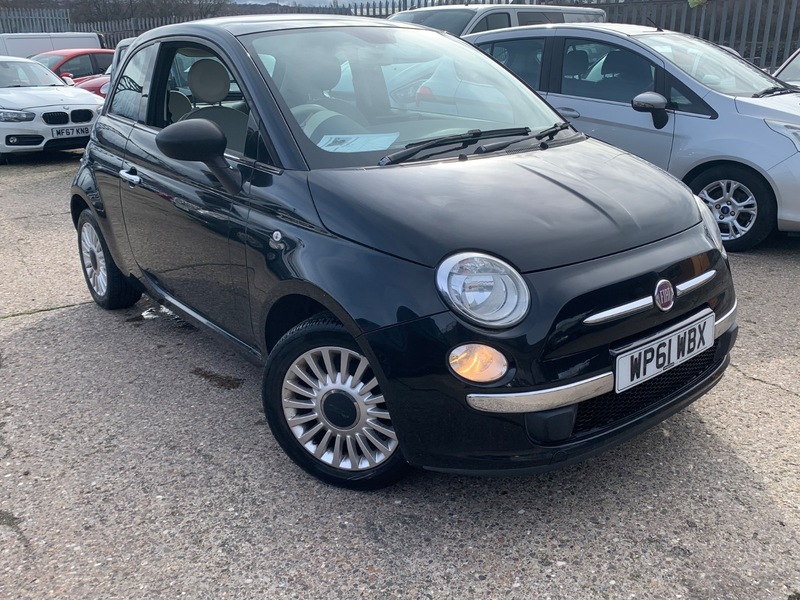 Fiat 500 1.2 Lounge Euro 5 Black