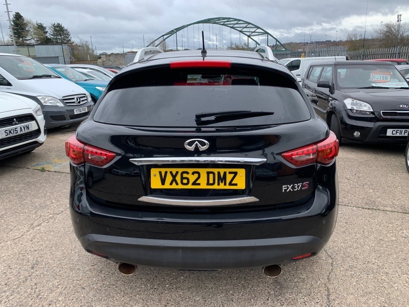 Infiniti FX Fx37 VX62DMZ Black #5