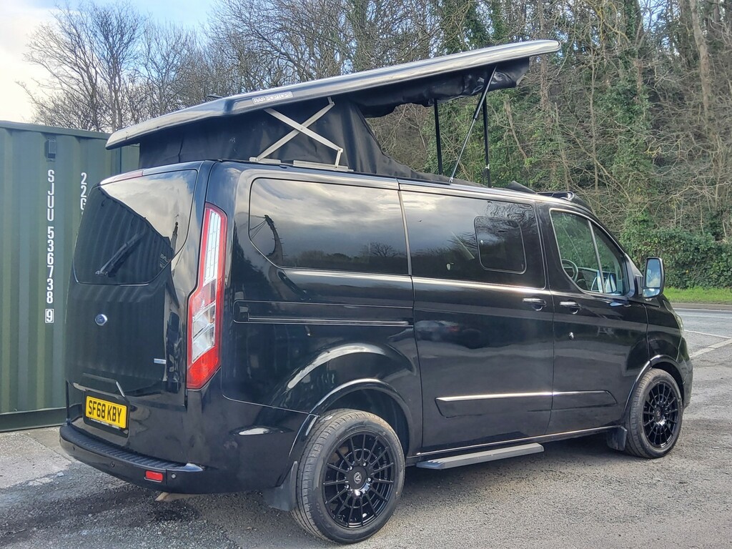Ford Tourneo Custom Camper Van 2.0 310 Ecoblue Titanium 201868 Black #5