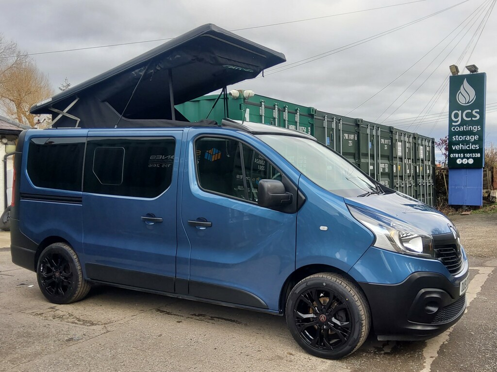 Renault Trafic Camper Van 1.6 Sl27 Dci 120 Business My18 201919 Blue