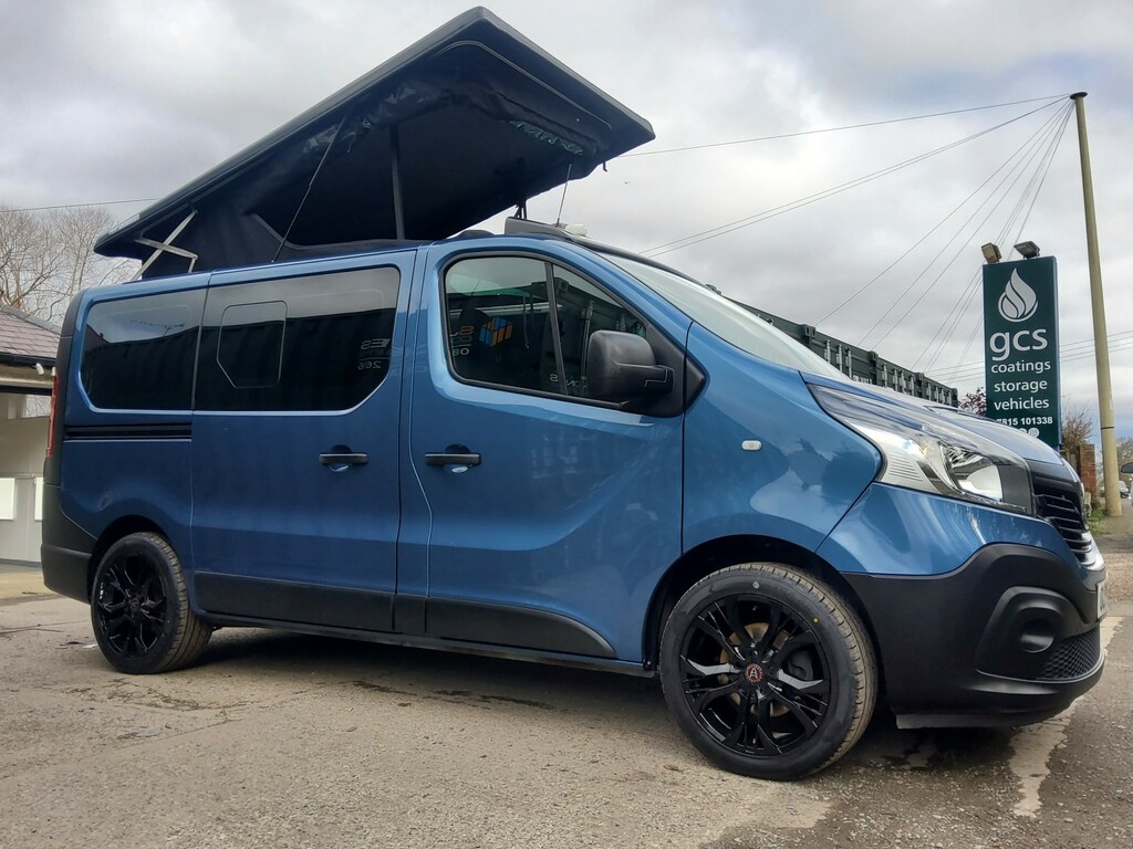 Renault Trafic Camper Van 1.6 Sl27 Dci 120 Business My18 201919 OU19CDE Blue #2