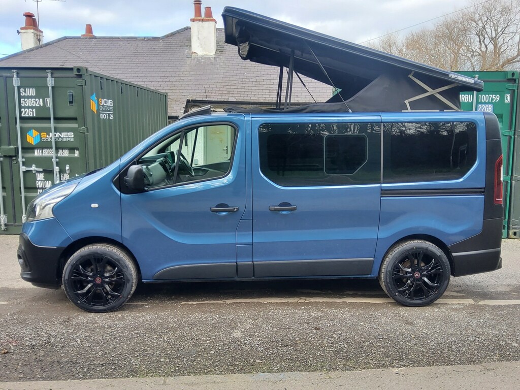 Renault Trafic Camper Van 1.6 Sl27 Dci 120 Business My18 201919 OU19CDE Blue #6
