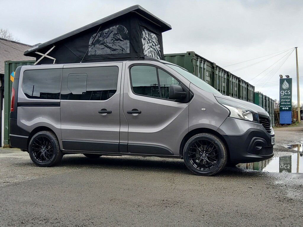 Renault Trafic Camper Van 1.6 Sl27 Energy Dci 95 Business 20186 OU68CMK Grey #6