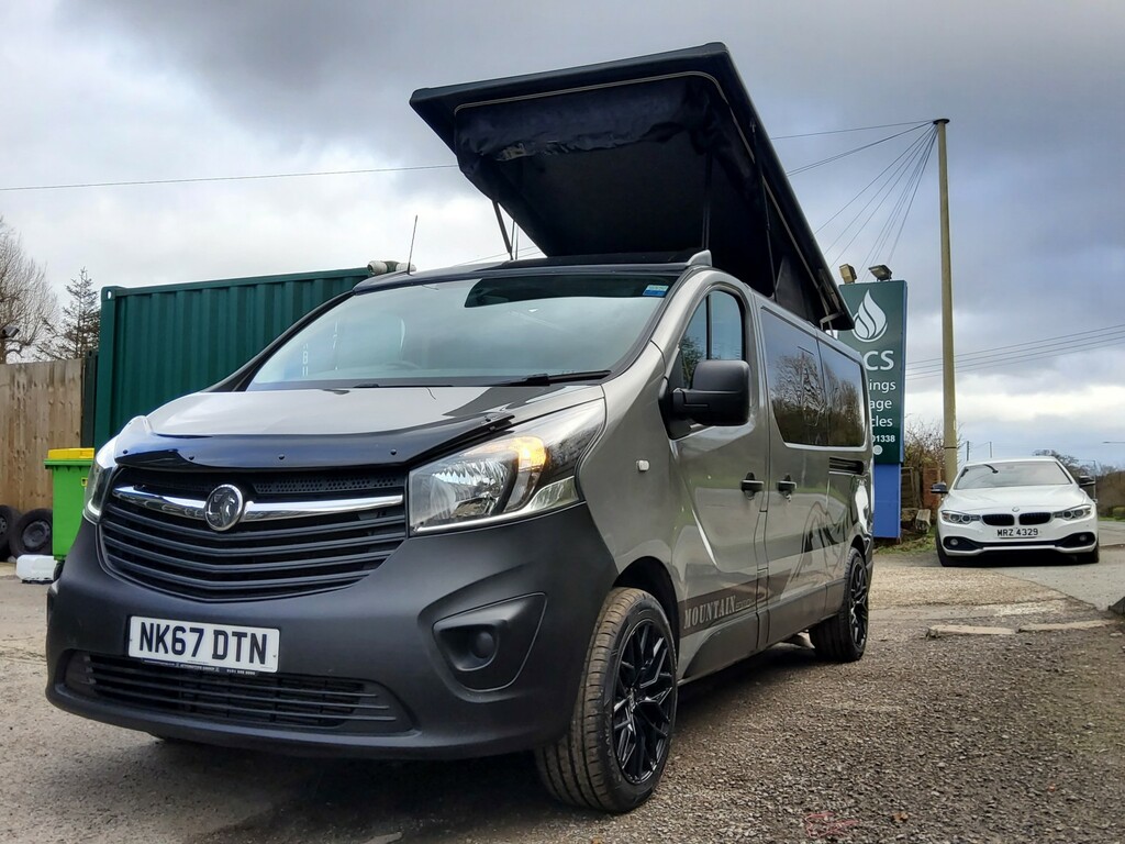 Vauxhall Vivaro Camper Van 1.6 Cdti 2900 Biturbo Ecoflex 201767 NK67DTN Grey #6