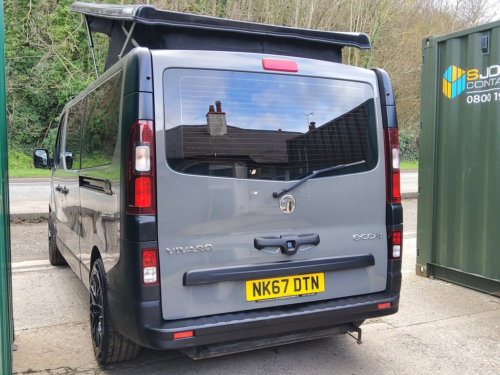 Vauxhall Vivaro Camper Van 1.6 Cdti 2900 Biturbo Ecoflex 201767 NK67DTN Grey #4