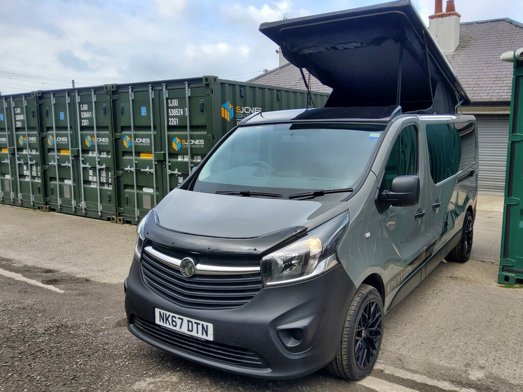 Vauxhall Vivaro Camper Van 1.6 Cdti 2900 Biturbo Ecoflex 201767 NK67DTN Grey #5