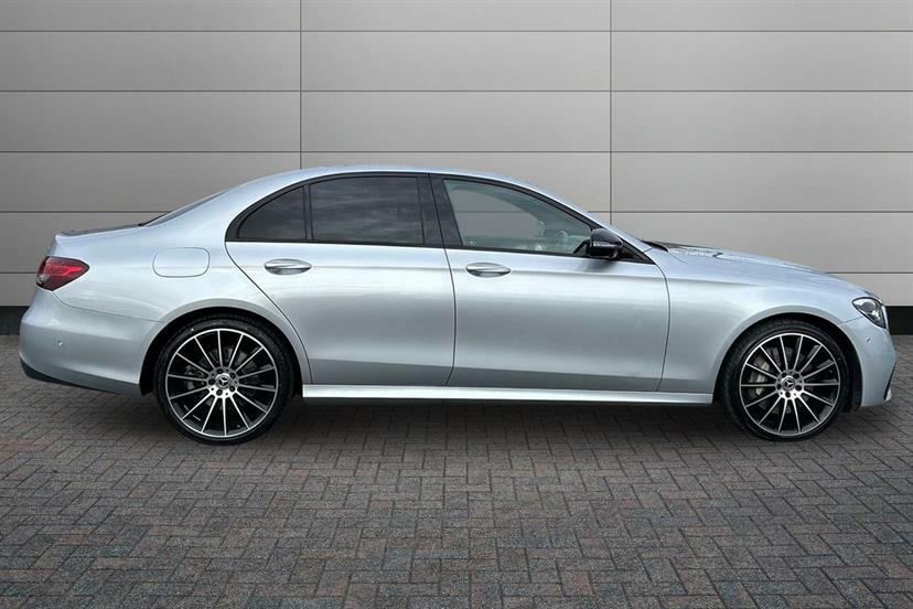 Mercedes-Benz E Class E400d 4Matic Amg Line Night Ed Prem 9G-tronic Silver #3