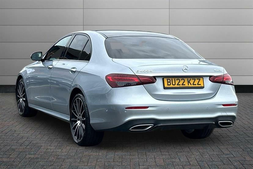 Mercedes-Benz E Class E400d 4Matic Amg Line Night Ed Prem 9G-tronic Silver #2