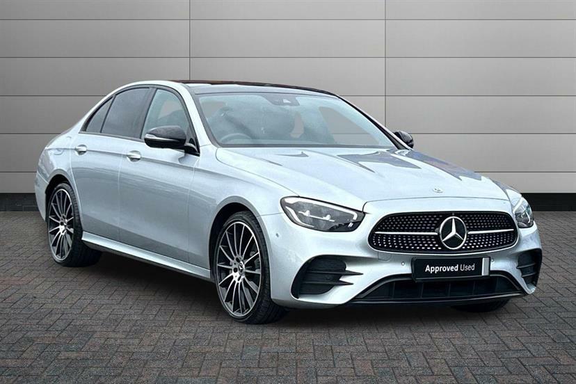 Mercedes-Benz E Class E400d 4Matic Amg Line Night Ed Prem 9G-tronic Silver